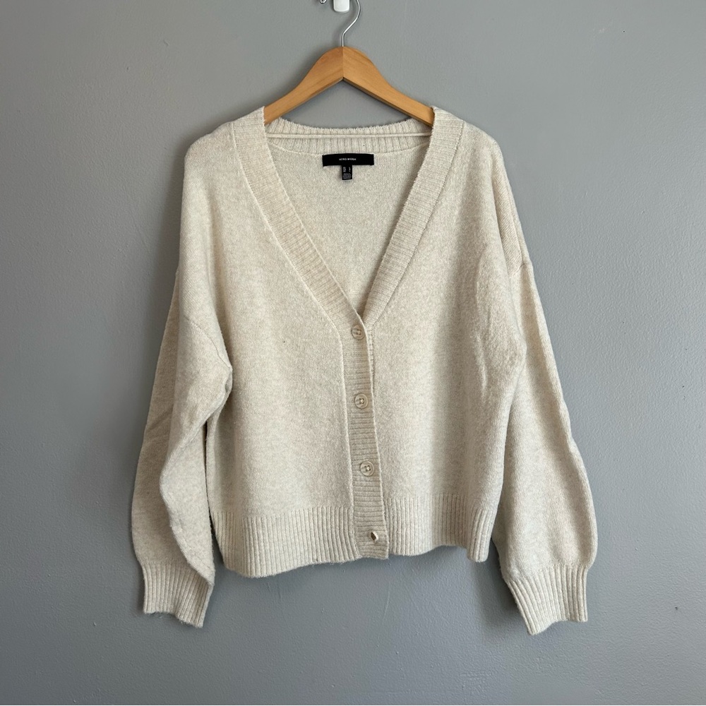 Vero Moda Cream Cardigan Sweater